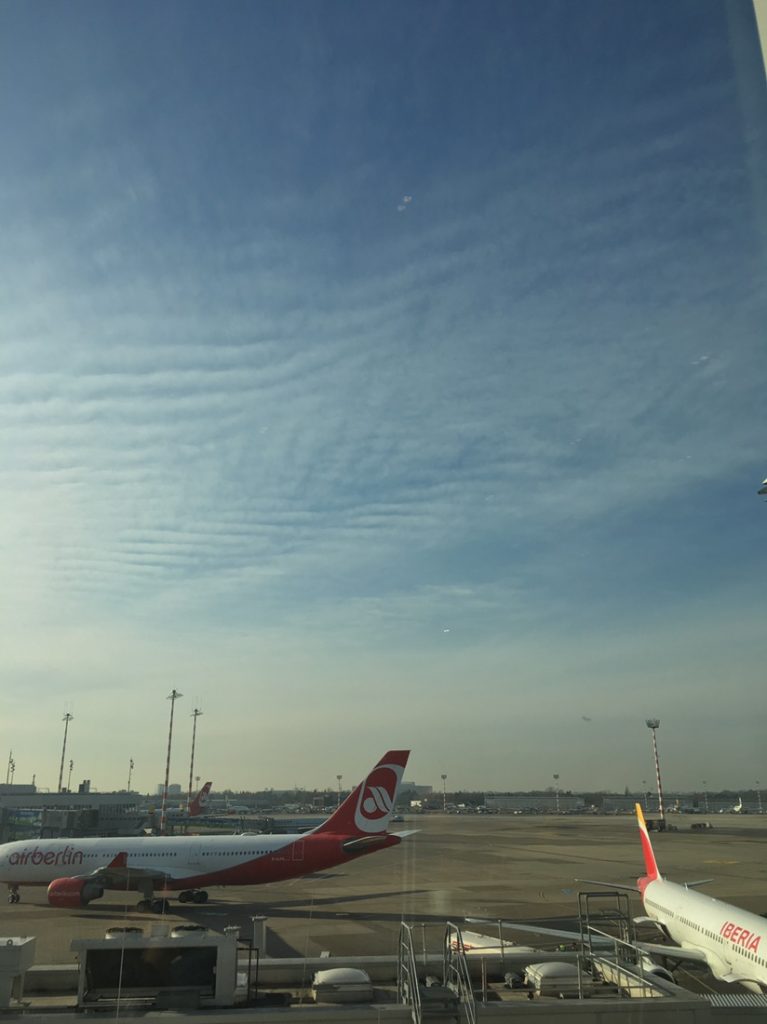 Hugo Junkers Lounge Ausblick