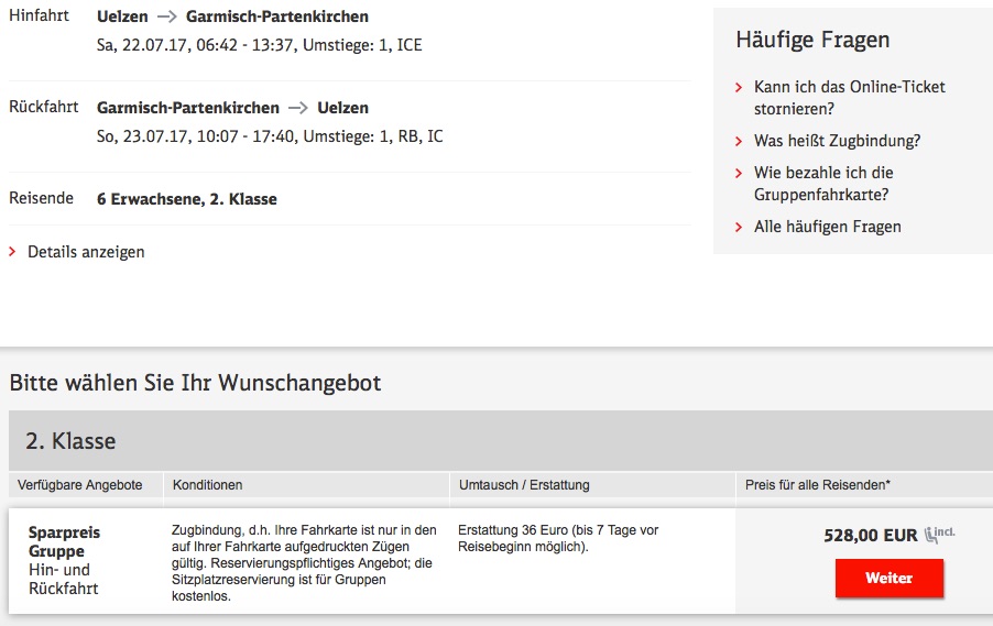 db deutsche bahn einzelbuchung gruppenbuchung gruppe sparpreis gruppe flexpreis gruppe gruppe&spar