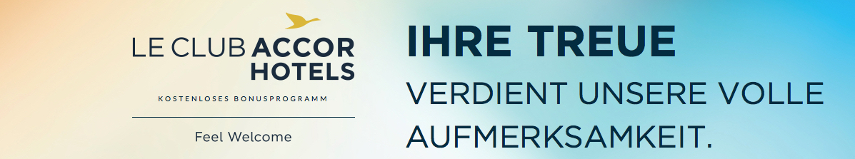 Willkommen im AccorHotels Le Club