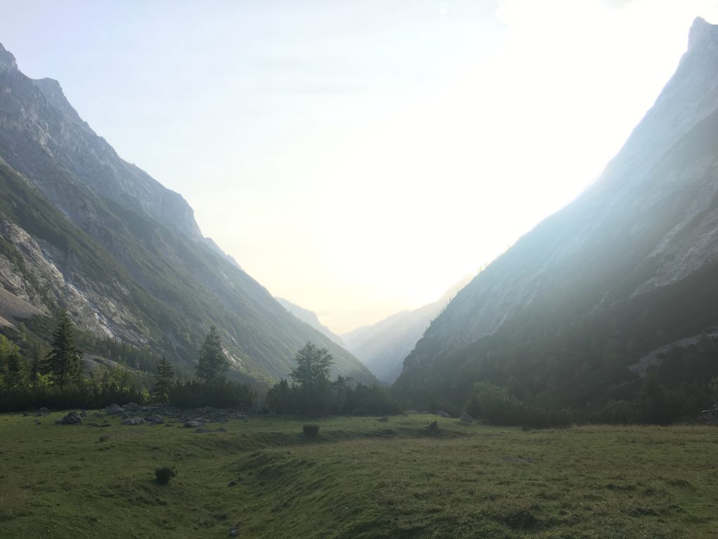 zugspitze alpen Reintalangerhütte reintal