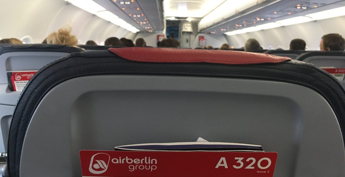 airberlin Economy Berlin – Düsseldorf (AB6453): Bewertung