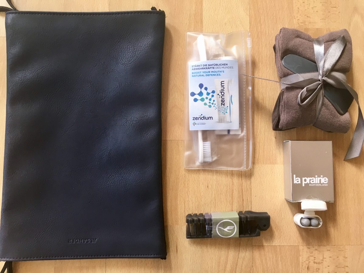 Lufthansa First Class Amenity Kit
