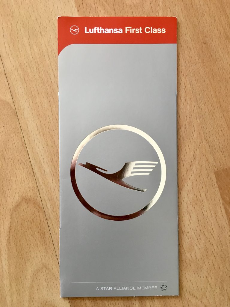 Lufthansa first class