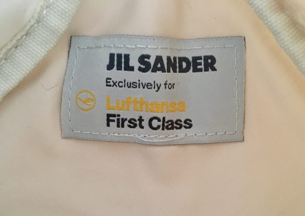 Lufthansa first class Amenity Kit Herren Damen Jil Sander