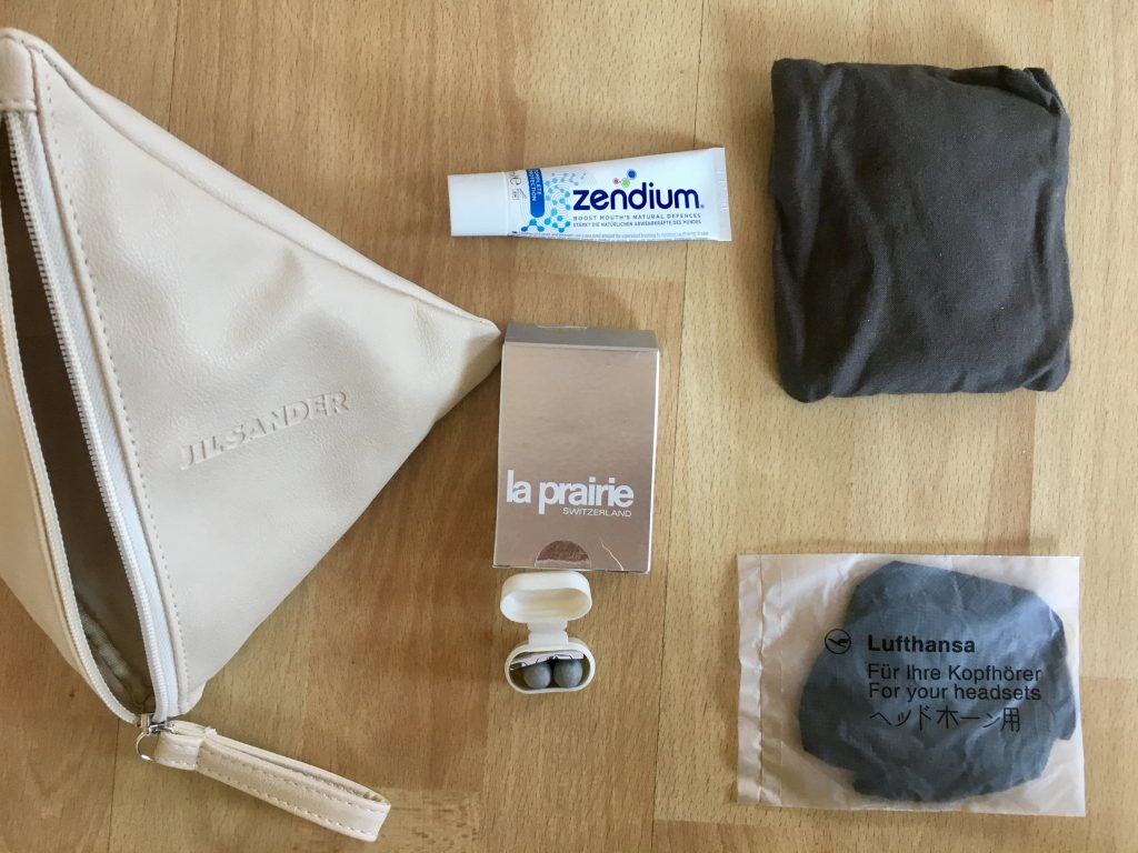 Lufthansa first class Amenity Kit Herren Damen Jil Sander