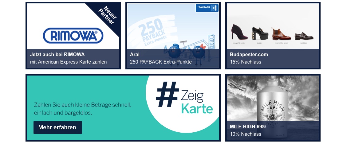Satte Vorteile mit American Express Selects