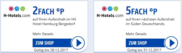 hotmiles h-hotels payback ecoupon coupon
