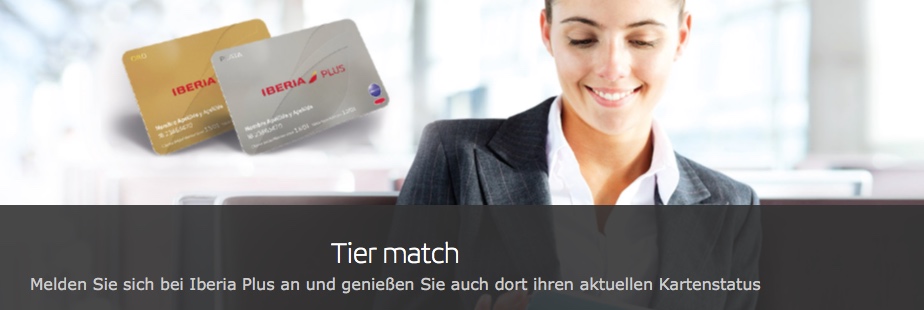 Status Match von topbonus und Miles & More zu Iberia Plus