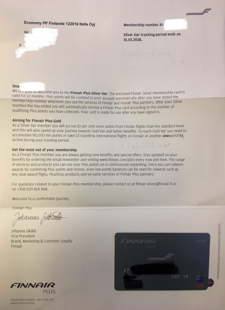 unboxing status match challenge finnair plus oneworld silver gold platinum airberlin topbonus