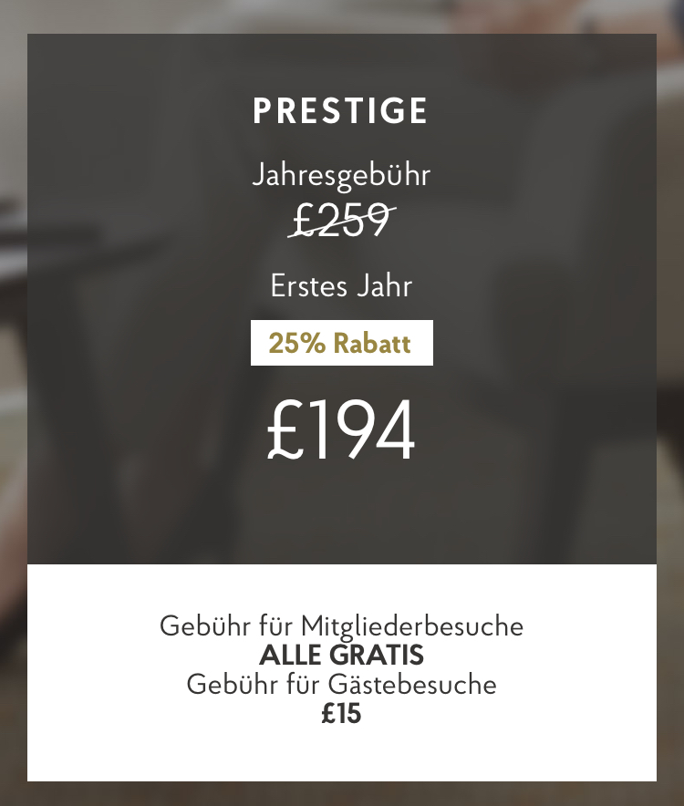 priority Pass Prestige Lounge Zugang weltweit 