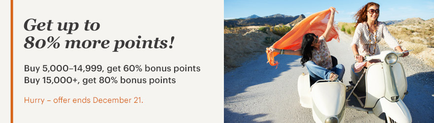 ihg rewards club flash sale 80 % bonus punkte kaufen kauf purchase points