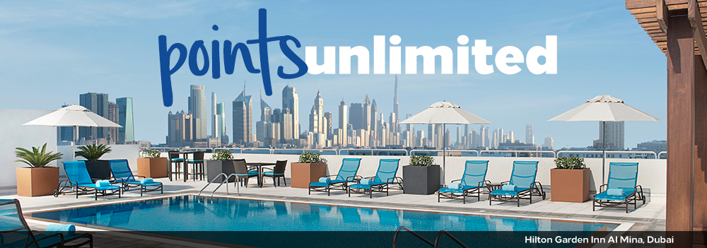 Hilton Honors: points unlimited