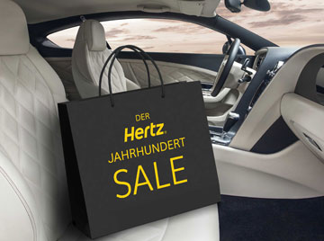 Hertz Jahrhundert Sale: Bis zu 25 % Rabatt weltweit autovermietung auto vermietung