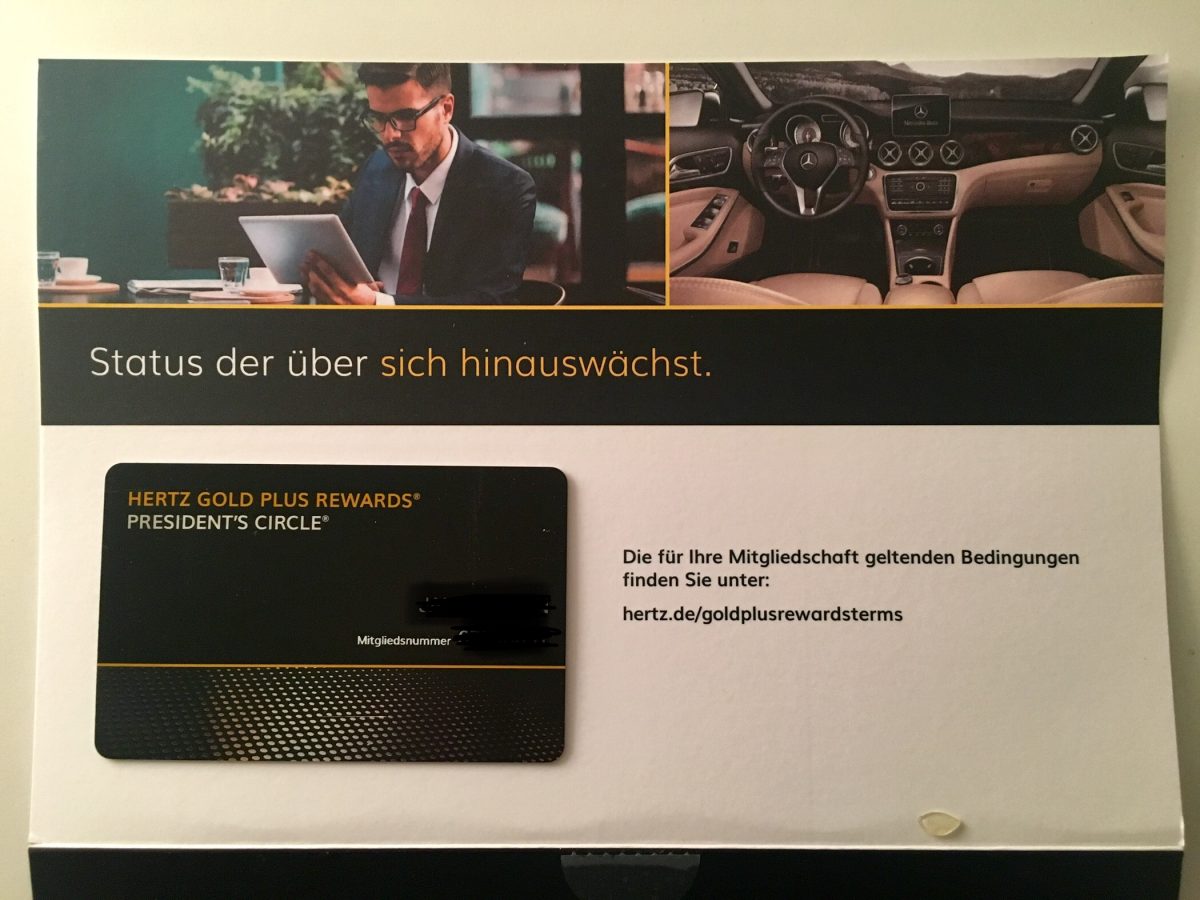 Unboxing: Hertz President’s Circle Status
