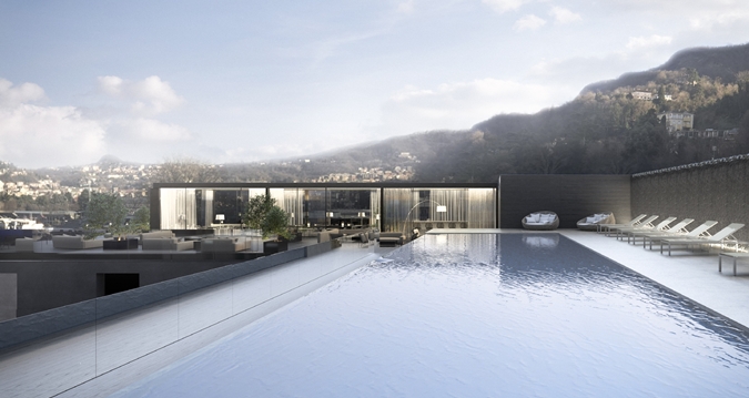 hilton lake como comer see italien italy honors