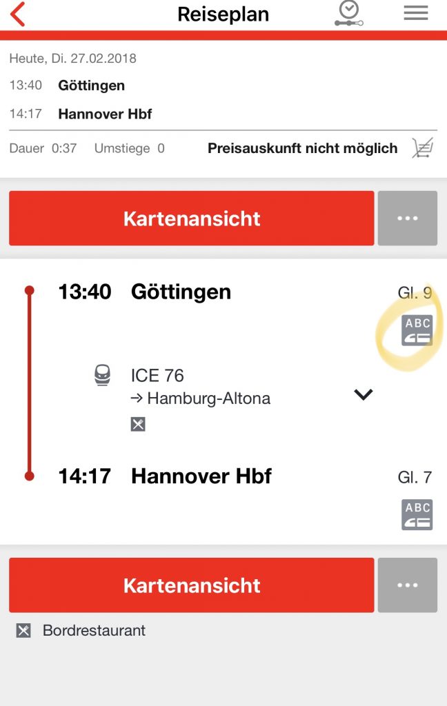 db deutsche bahn app navigator wagenreihung wagen reihung waggon zug android ios