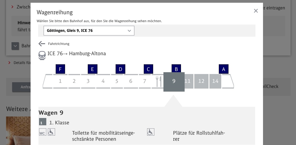 db deutsche bahn app navigator wagenreihung wagen reihung waggon zug android ios