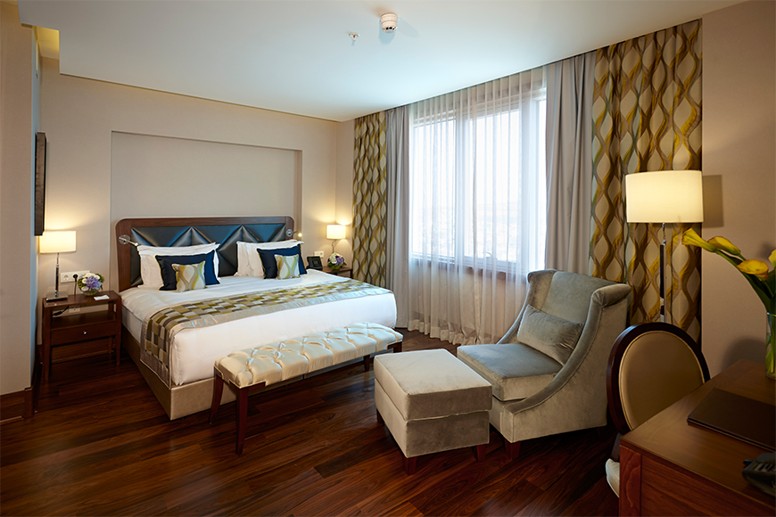 IHG Crowne Plaza: Suite mit Punkten buchen Prämiennacht Reward Night Hotel istanbul oryapark executive suite