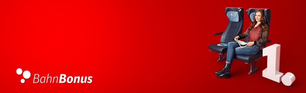 Deutsche Bahn BahnBonus: 1. Klasse Upgrade – kostenfrei!
