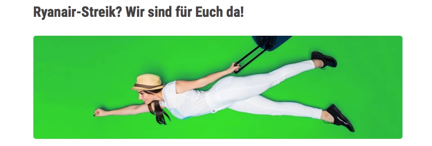 Ryanair streikt – kostenlos Flixbus fahren!