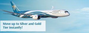 Oman Air Sindbad Gewinnspiel: Gold und Silver Status
