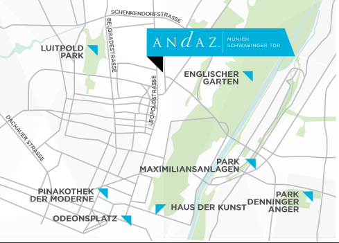 Andaz Munich Schwabinger Tor münchen world of hyatt kategorie 5 category 5 zimmer room suite