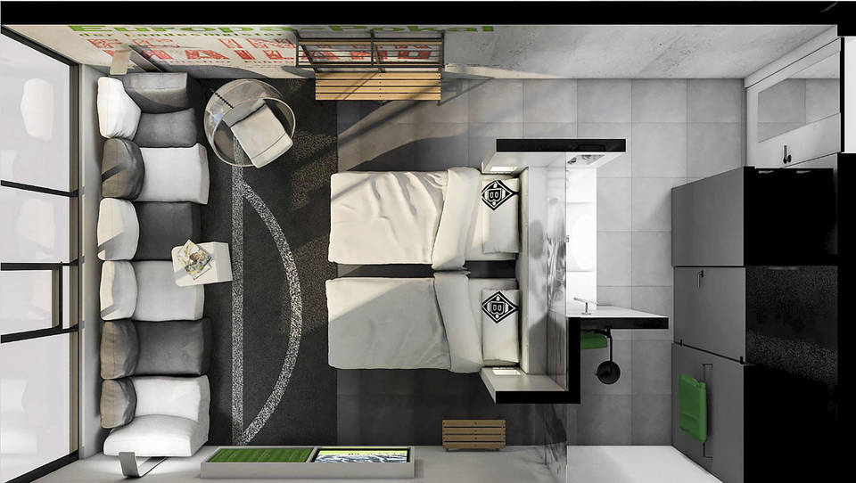 H4 Hotel Mönchengladbach im Borussia Park gladbach h-hotels hotmiles