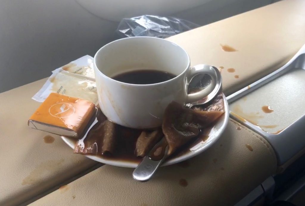 lufthansa b747 first class lh f lh456 frankfurt los angeles fra lax boeing 747 queen of the skies espresso