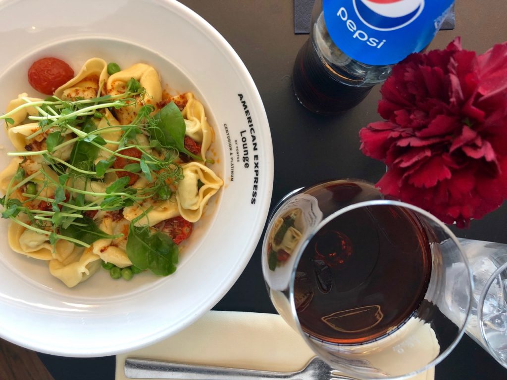 Review American Express Centurion Lounge by Pontus Stockholm Arlanda ARN amex lounge platinum erfahrung tortellini