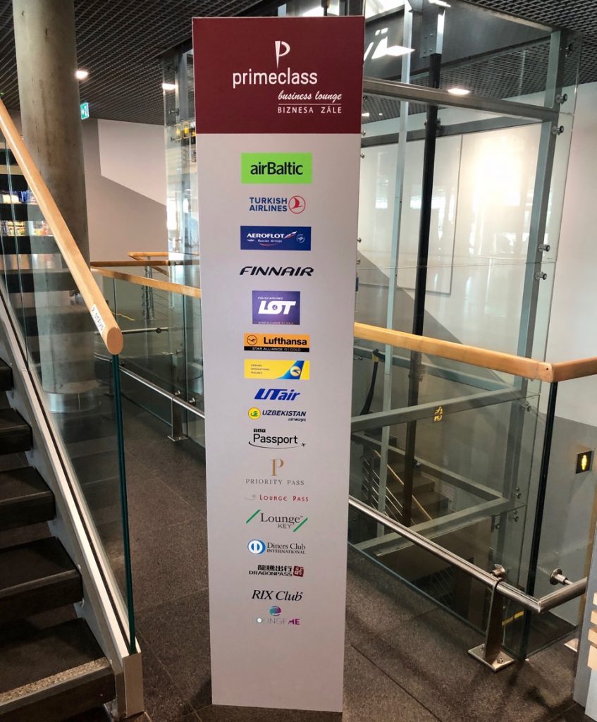 Riga Primeclass Business Lounge RIX priority pass airbaltic lufthansa