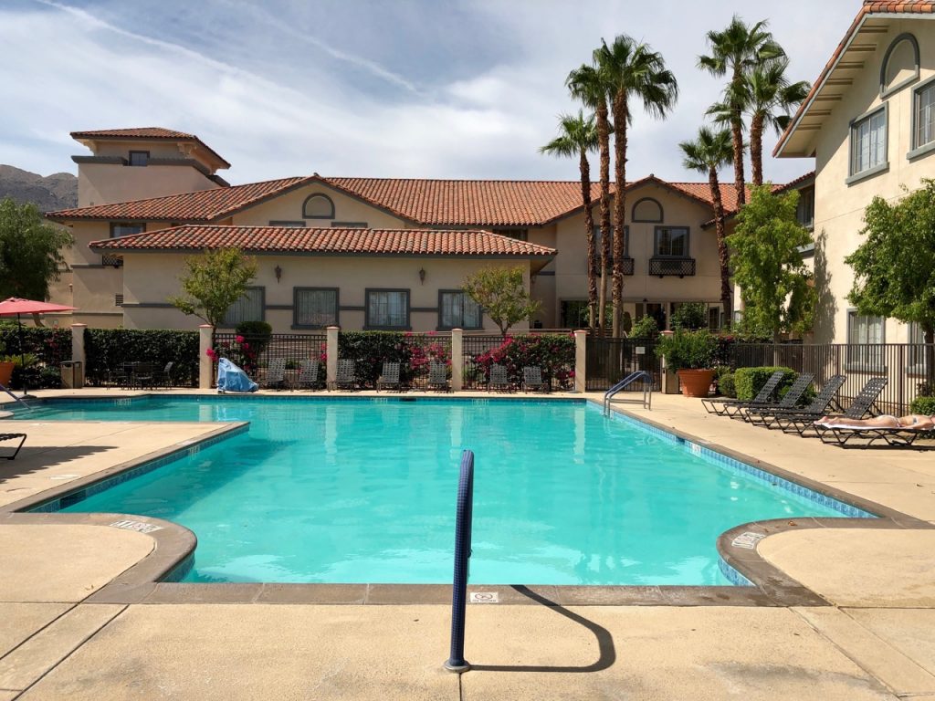 hilton garden inn palm springs rancho mirage hilton honors usa california kalifornien coachella pool