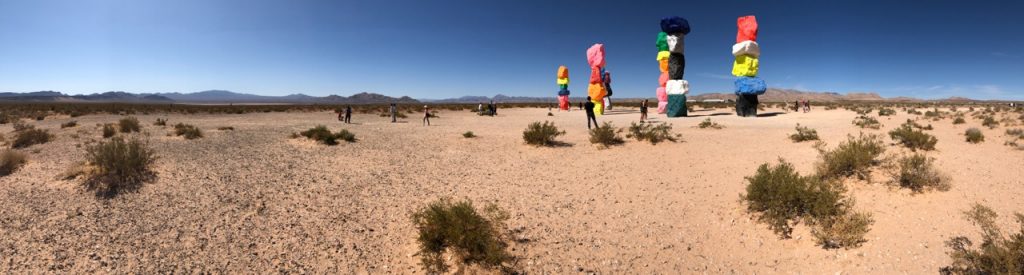 usa südwesten roadtrip kalifornien nevada california pazifik pacific las vegas sin city seven magic mountains