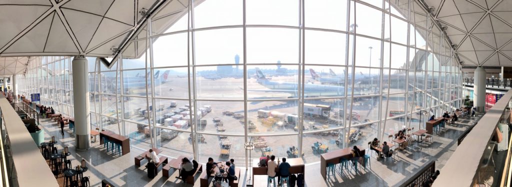 Review American Express Centurion Lounge hong kong hkg amex lounge platinum erfahrung