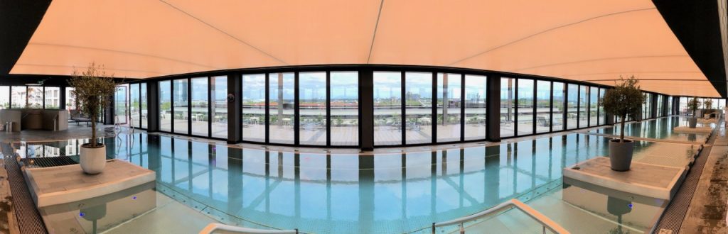 andaz munich schwabinger tor suite spa sauna pool münchen minga schwabing schickeria hyatt world of hyatt